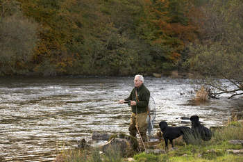 Fishing at Gliffaes