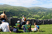 Walking activity for groups in Brecon Beacons