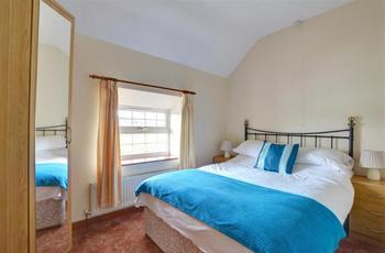 One of the double rooms on the first floor